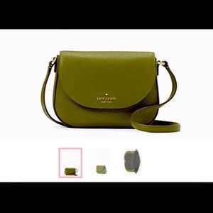 NWT Kate Spade Leila mini flap crossbody